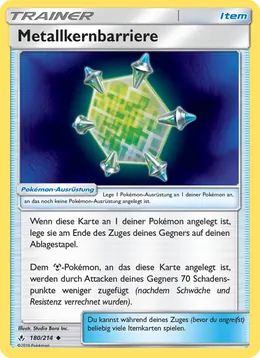 Metallkernbarriere