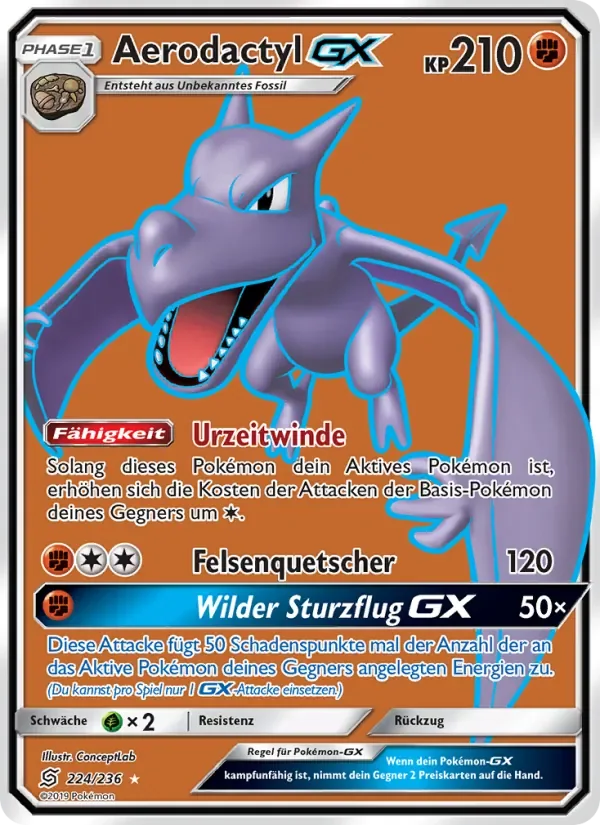 Aerodactyl GX