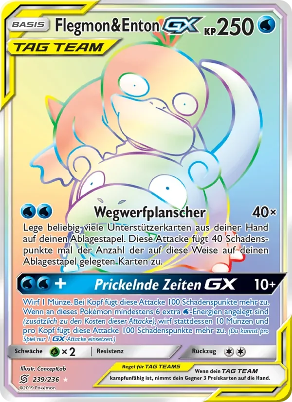 Flegmon & Enton GX