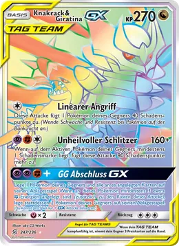 Knakrack & Giratina GX
