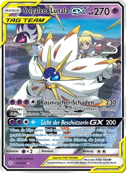 Solgaleo & Lunala GX