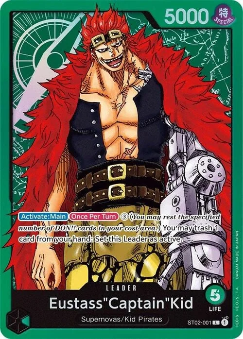 Eustass""Captain""Kid