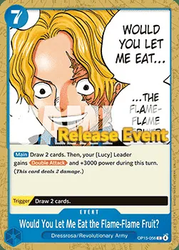 Would You Let Me Eat the Flame-Flame Fruit?