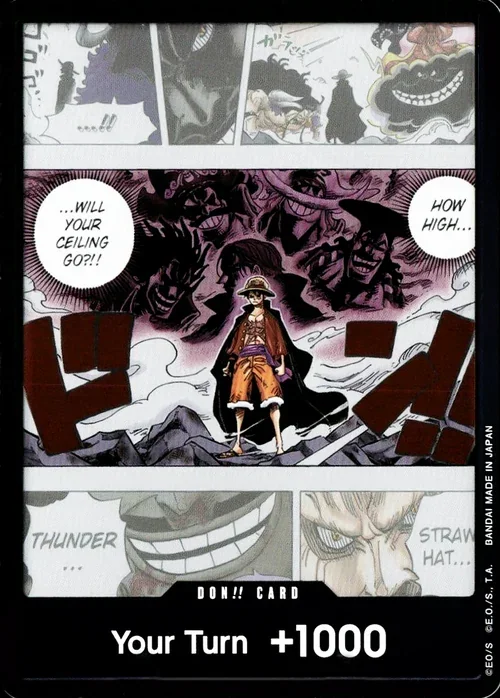 DON!! (DP02 How high will your ceiling go? Luffy)