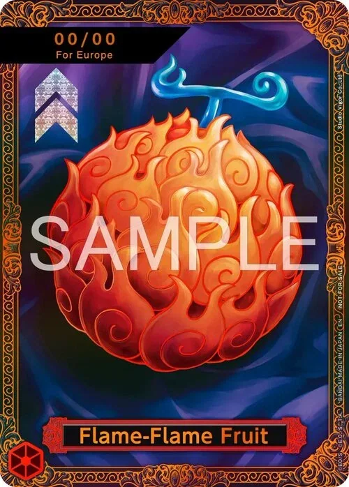 Flame-Flame Fruit Coliseum Champion Trophy Card