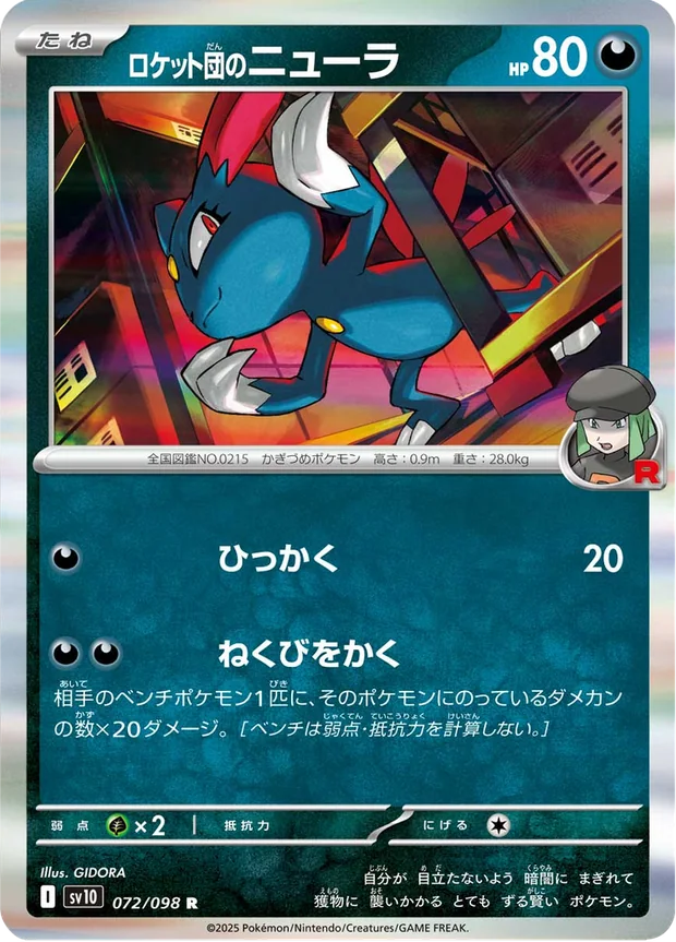 Team Rockets Sneasel