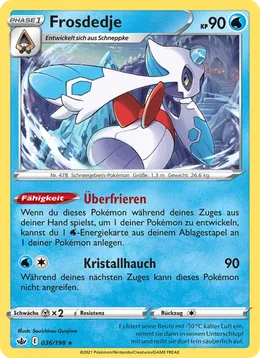 Frosdedje