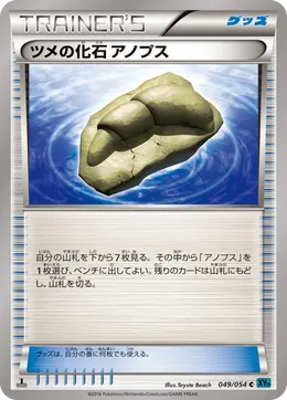 Anoriths Klauenfossil