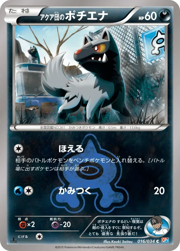 Team Aquas Poochyena