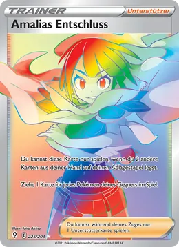 Amalias Entschluss