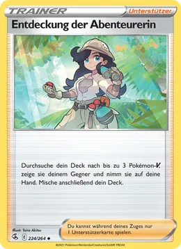 Entdeckung der Abenteurerin