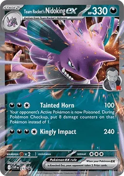 Team Rockets Nidoking-ex