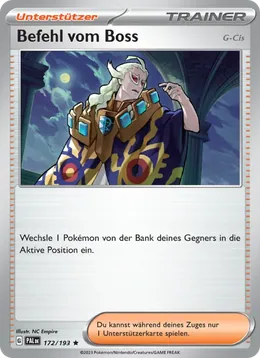 Befehl vom Boss