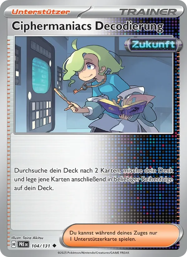 Ciphermaniacs Decodierung