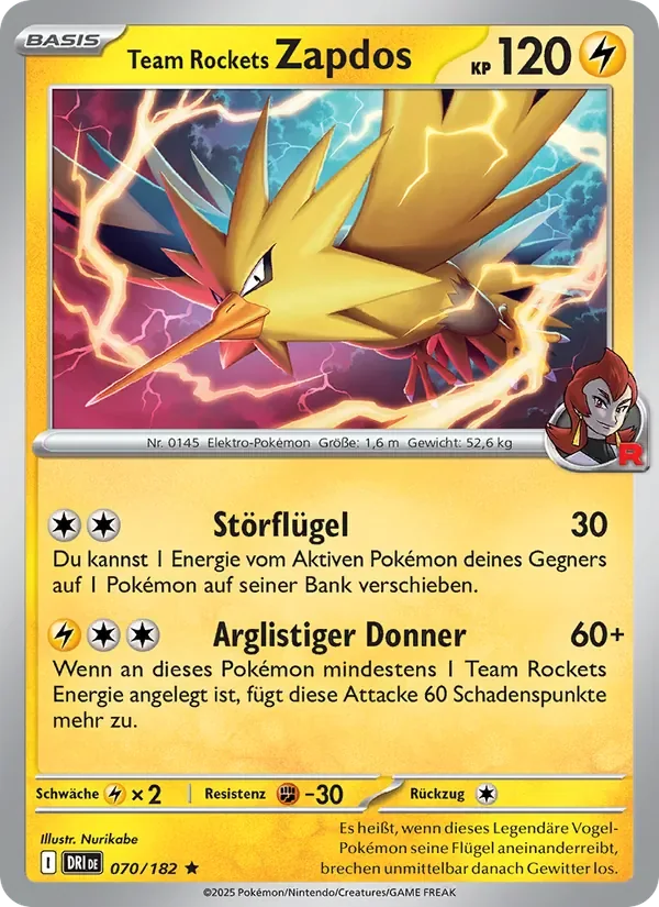 Team Rockets Zapdos