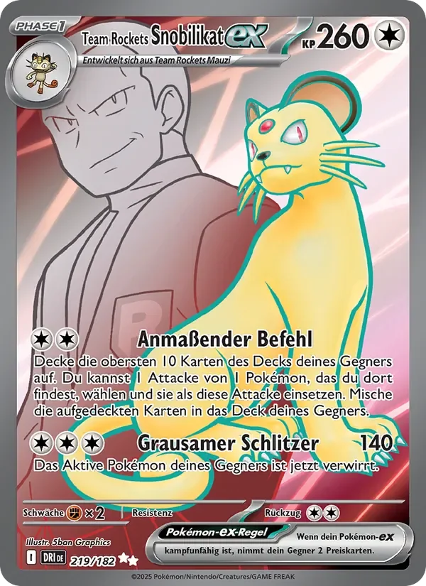 Team Rockets Snobilikat-ex