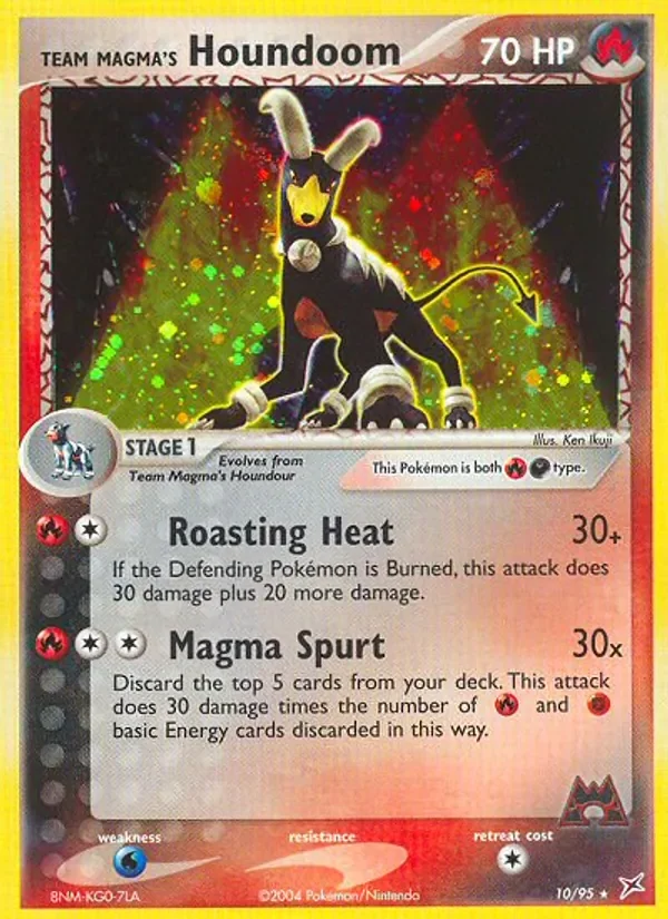 Team Magmas Hundemon