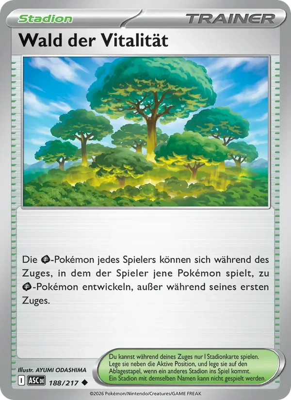 Wald der Vitalität