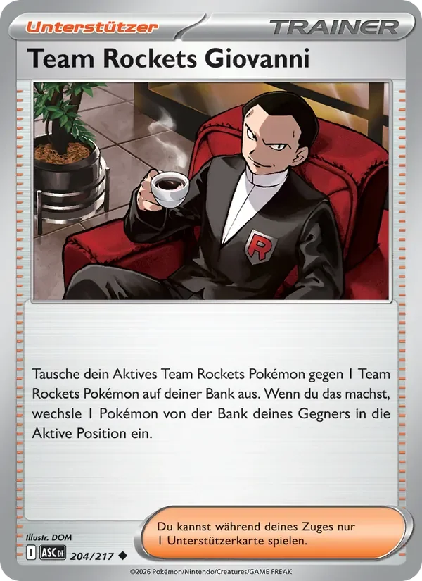 Team Rockets Giovanni