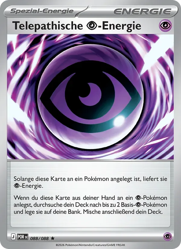Telepathische Psychic-Energie