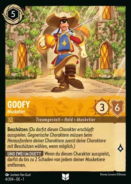 Goofy - Musketier