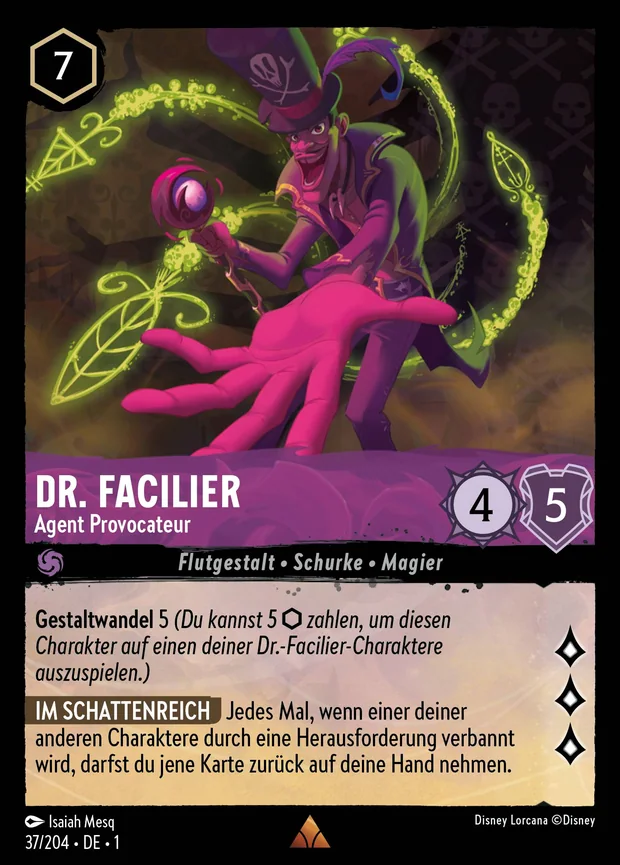 Dr. Facilier - Agent Provocateur