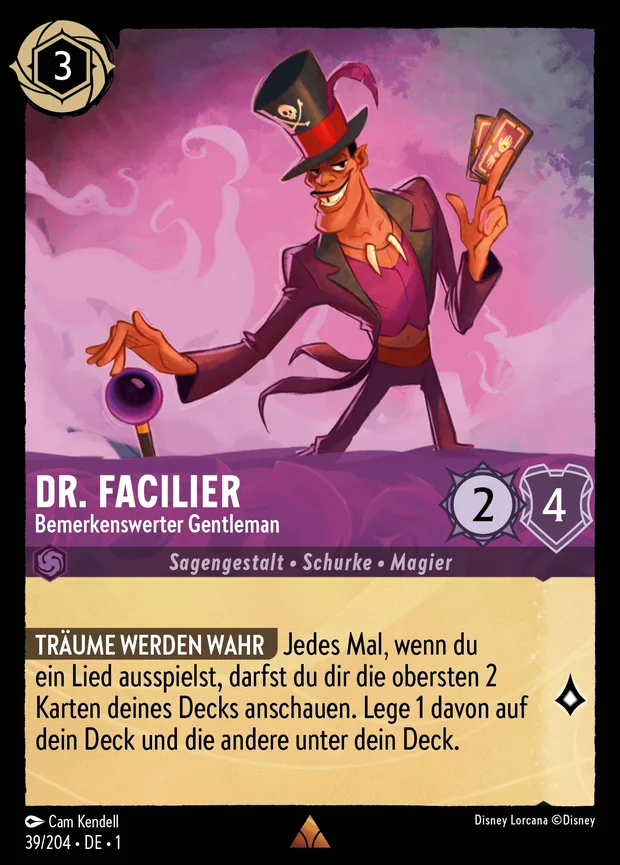 Dr. Facilier - Bemerkenswerter Gentleman