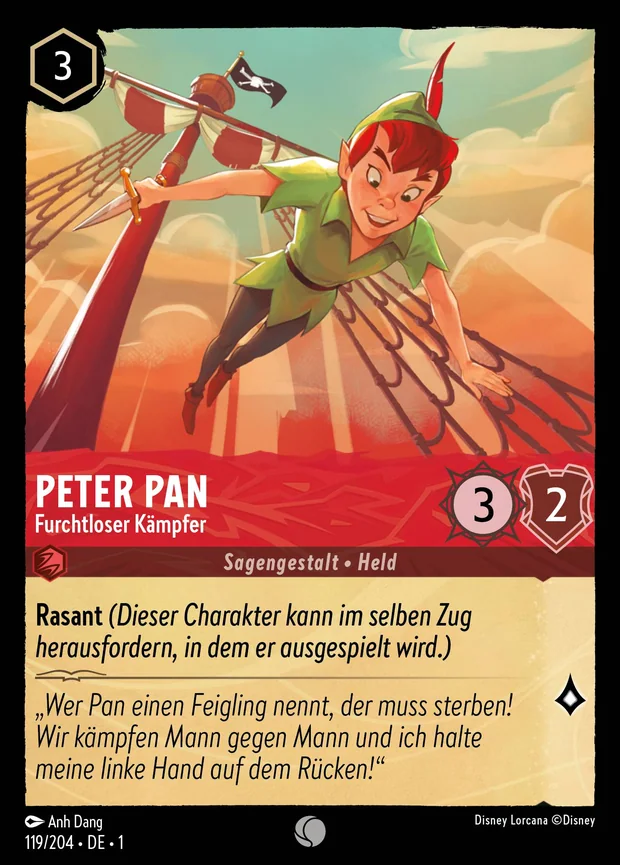 Peter Pan - Furchtloser Kämpfer