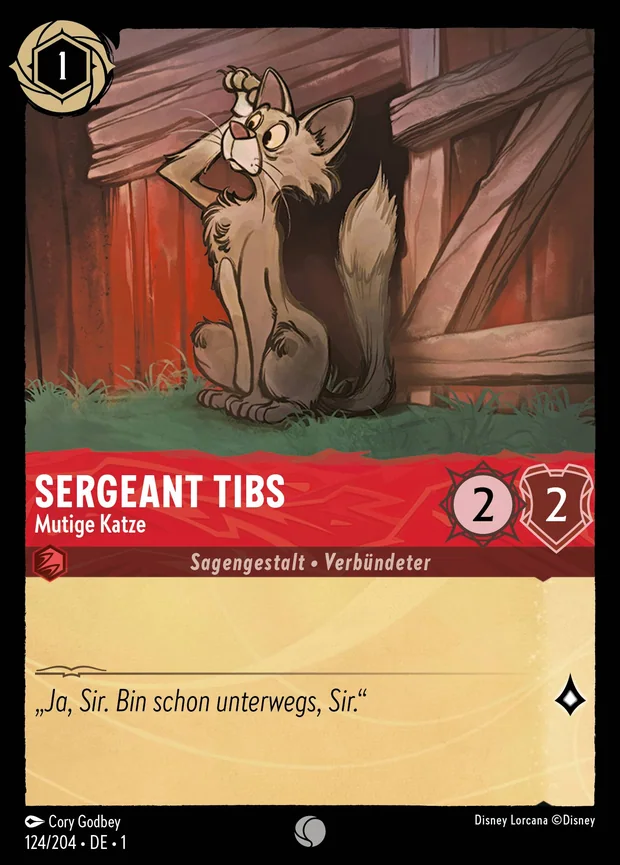 Sergeant Tibs - Mutige Katze