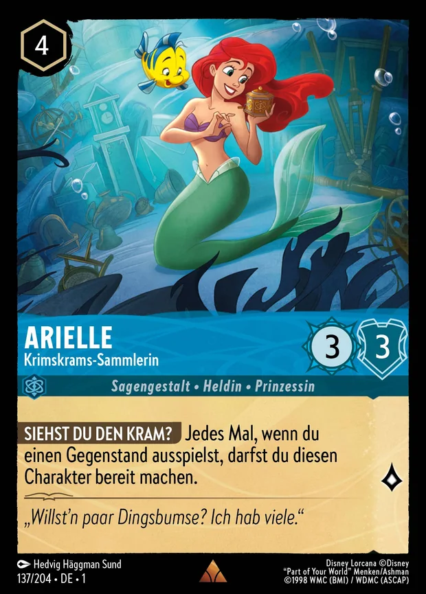 Arielle - Krimskrams-Sammlerin