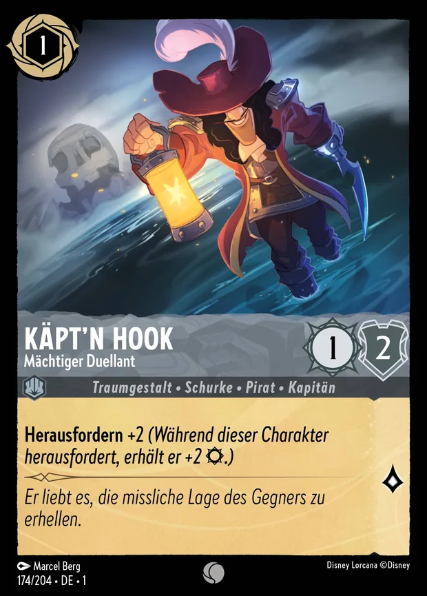 Käpt'n Hook - Mächtiger Duellant
