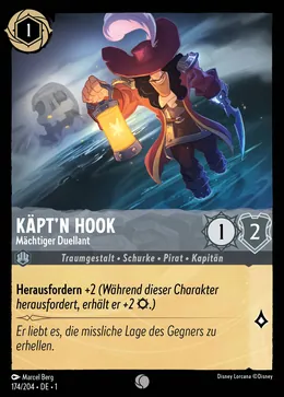 Käpt'n Hook - Mächtiger Duellant