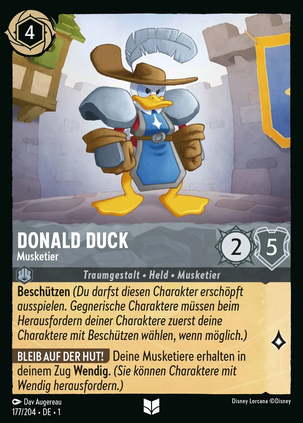 Donald Duck - Musketier