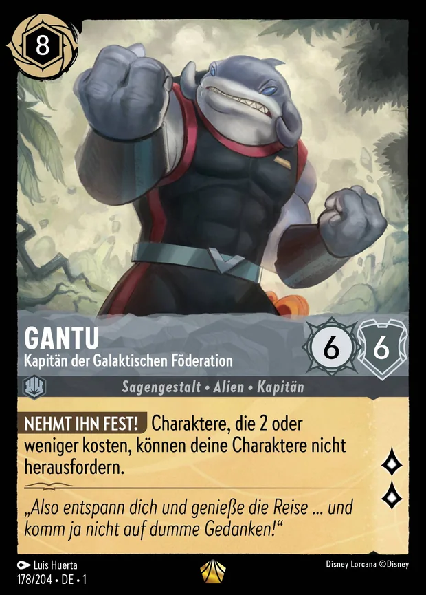 Gantu - Kapitän der Galaktischen Föderation