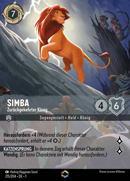 Simba - Zurückgekehrter König