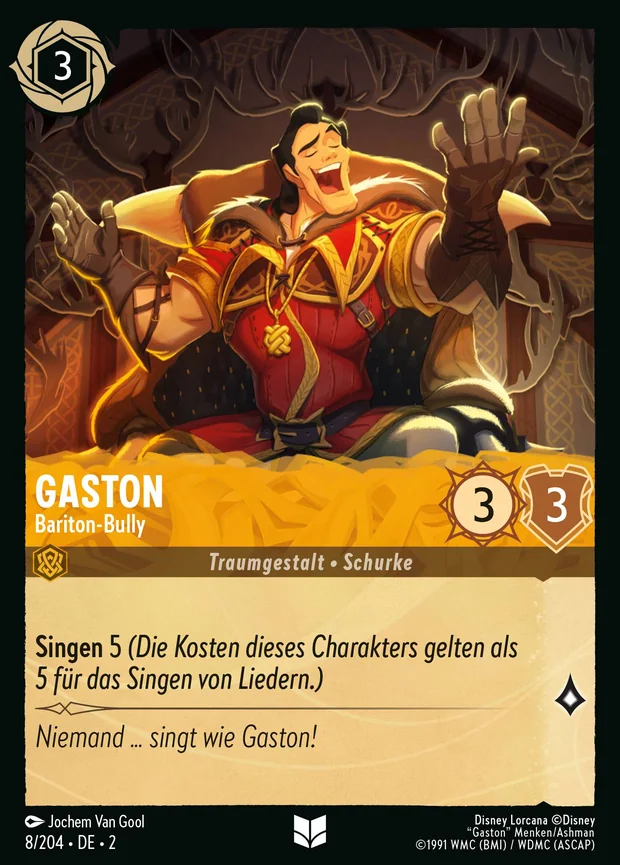 Gaston - Bariton-Bully