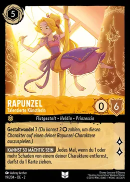 Rapunzel - Talentierte Künstlerin