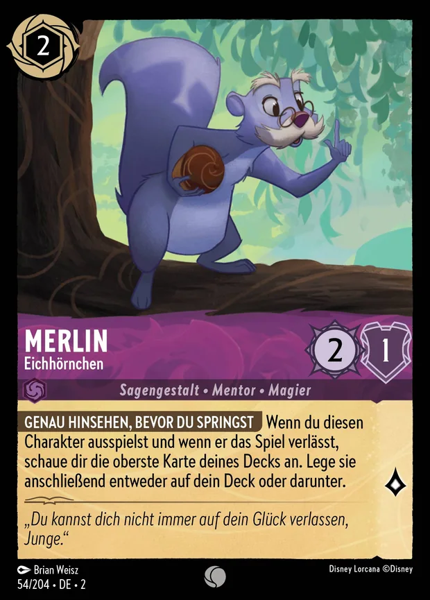 Merlin - Eichhörnchen