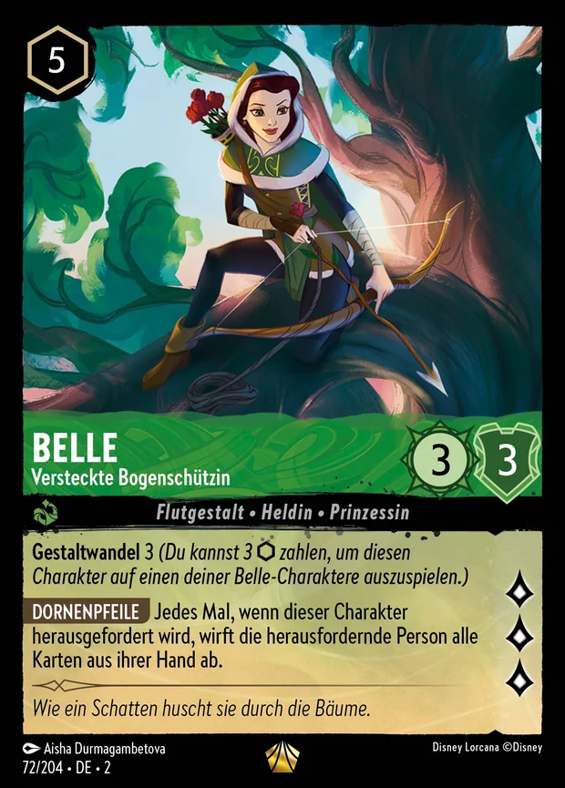 Belle - Versteckte Bogenschützin