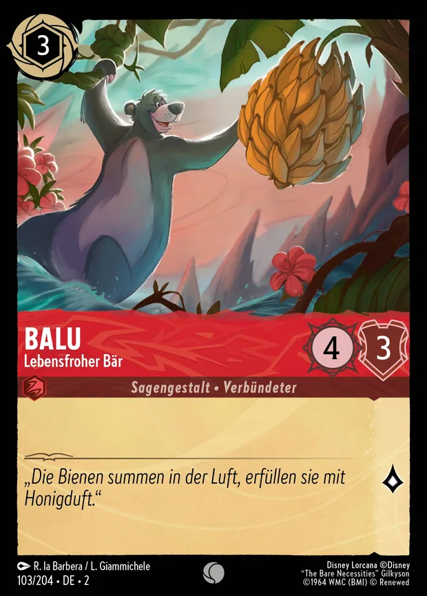 Balu - Lebensfroher Bär