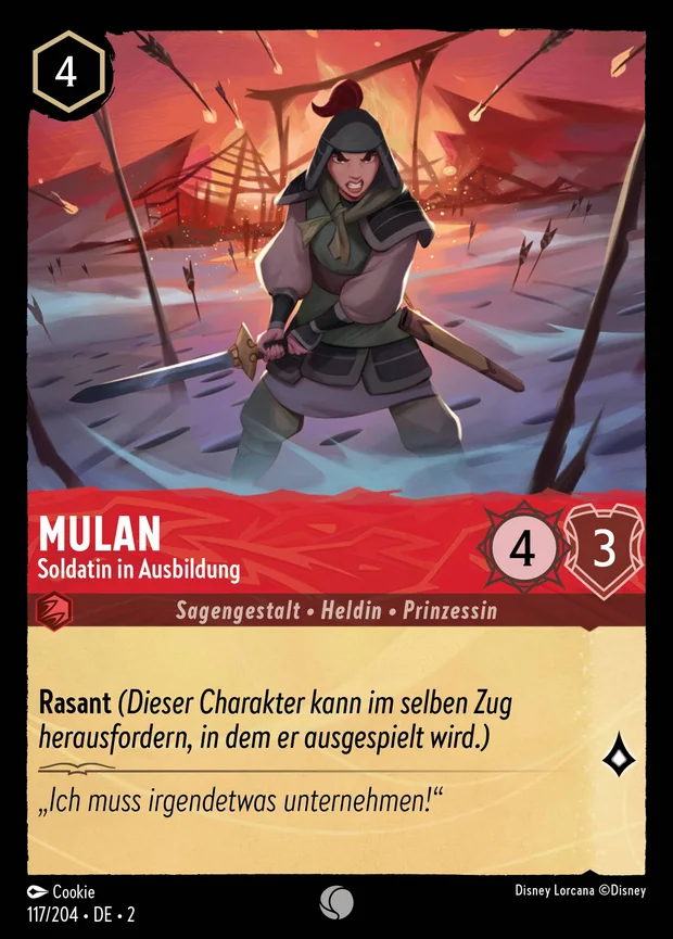 Mulan - Soldatin in Ausbildung