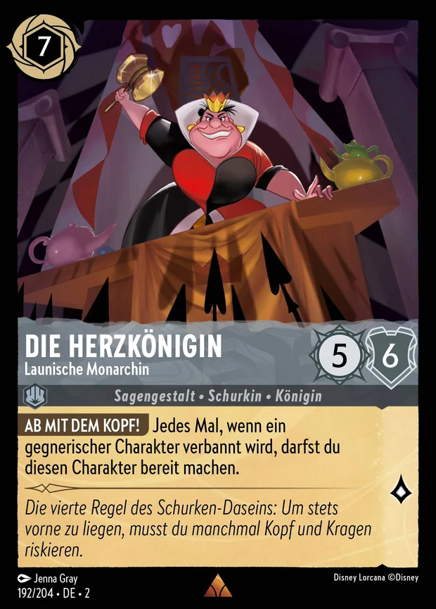 Die Herzkönigin - Launische Monarchin
