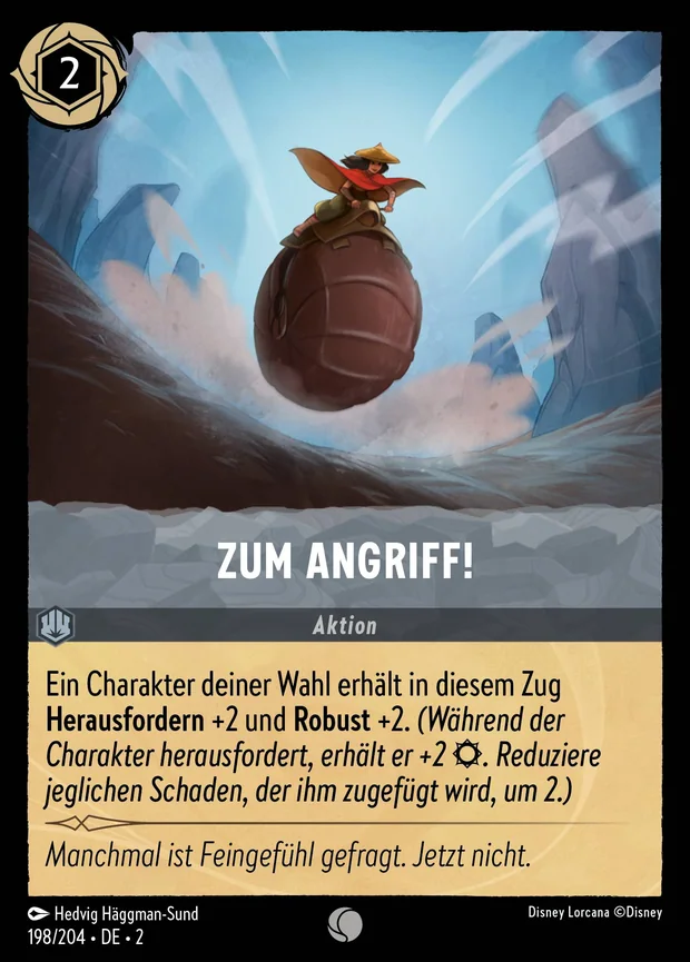 Zum Angriff!