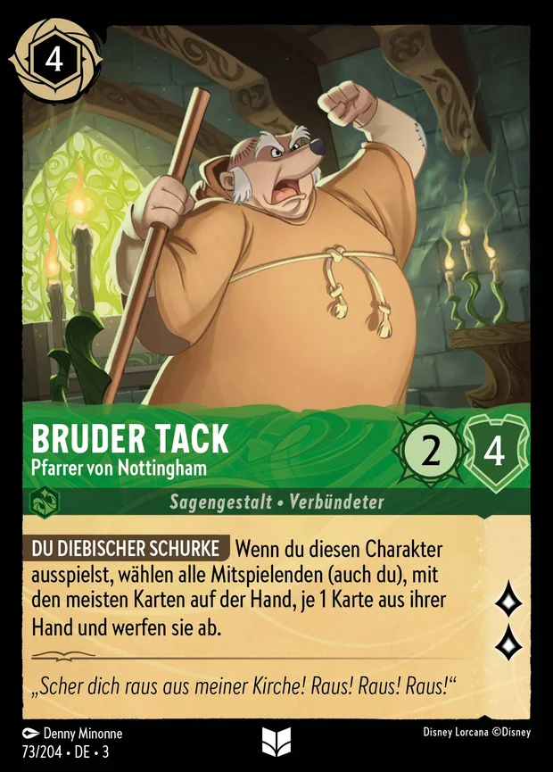 Bruder Tack - Pfarrer von Nottingham