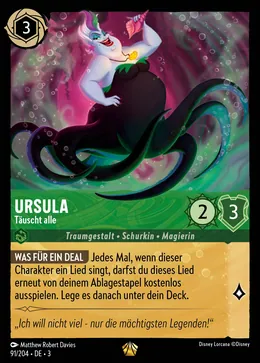 Ursula - Täuscht alle