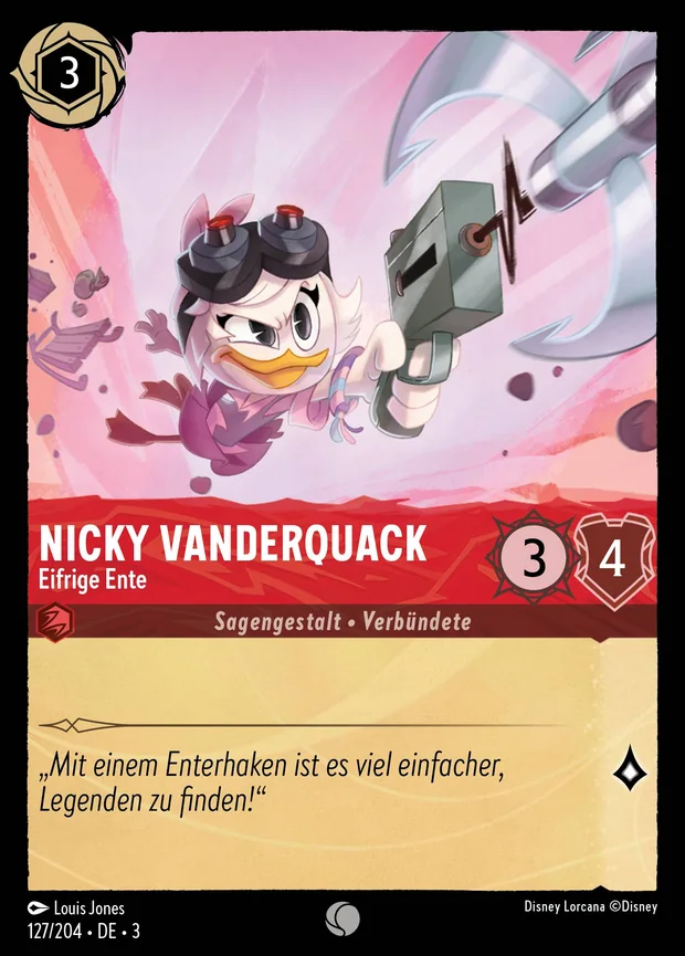 Nicky Vanderquack - Eifrige Ente