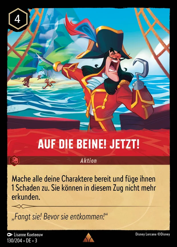 Auf die Beine! Jetzt!