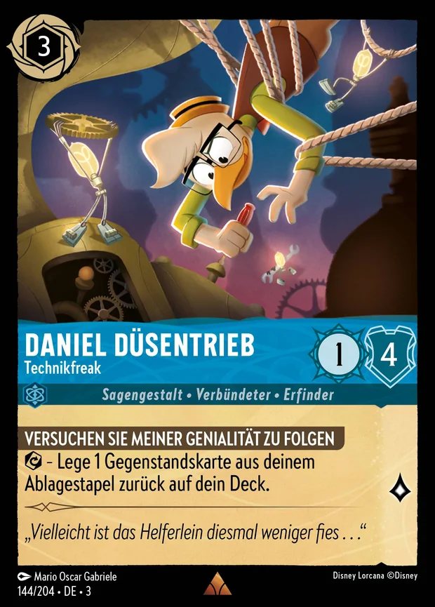 Daniel Düsentrieb - Technikfreak
