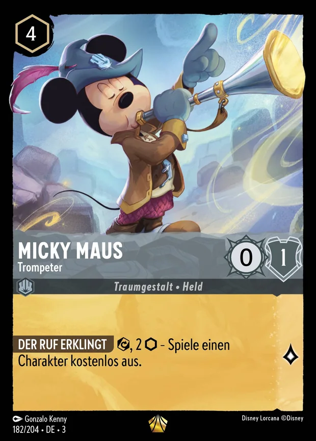 Micky Maus - Trompeter