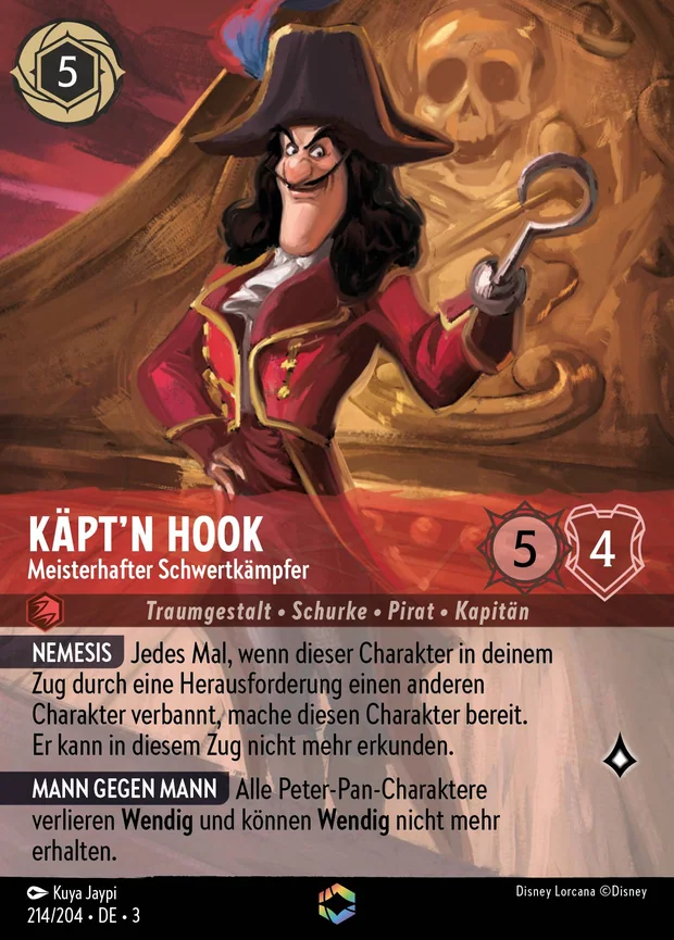 Käpt'n Hook - Meisterhafter Schwertkämpfer